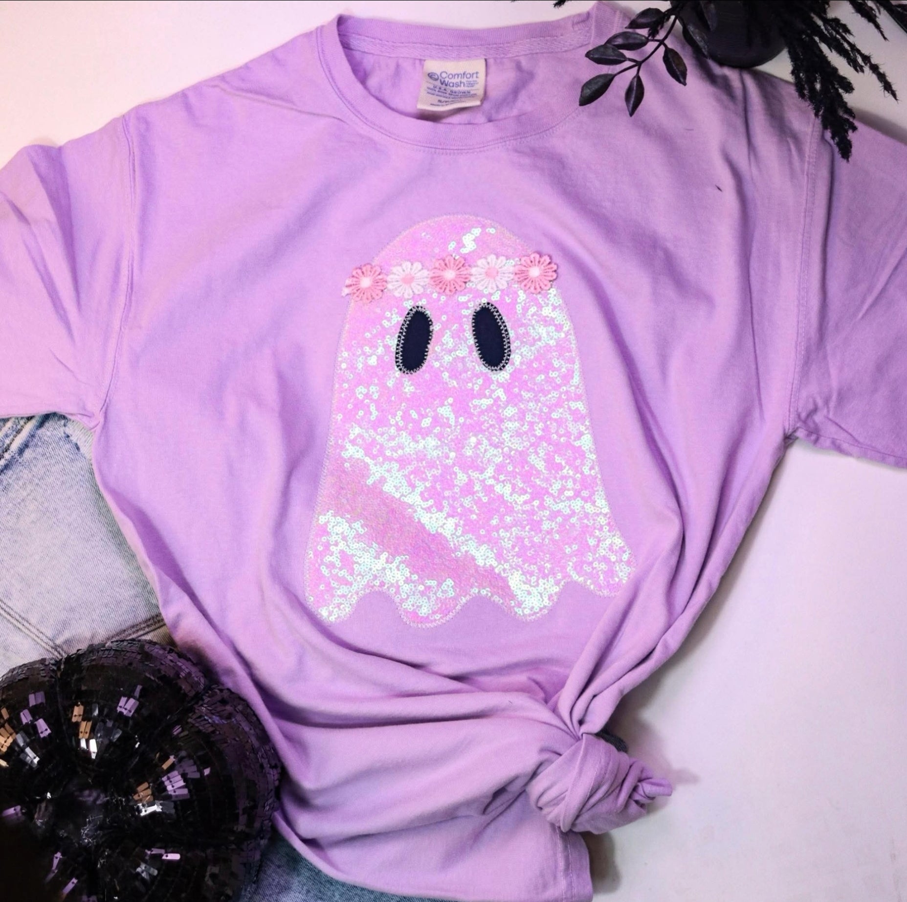 Embroidery Ghost Tee!