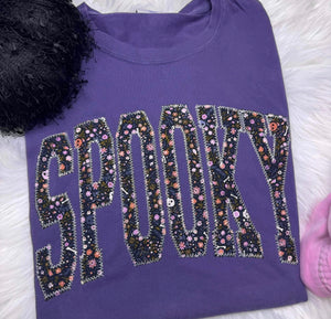 Spooky Embroidery Tee!
