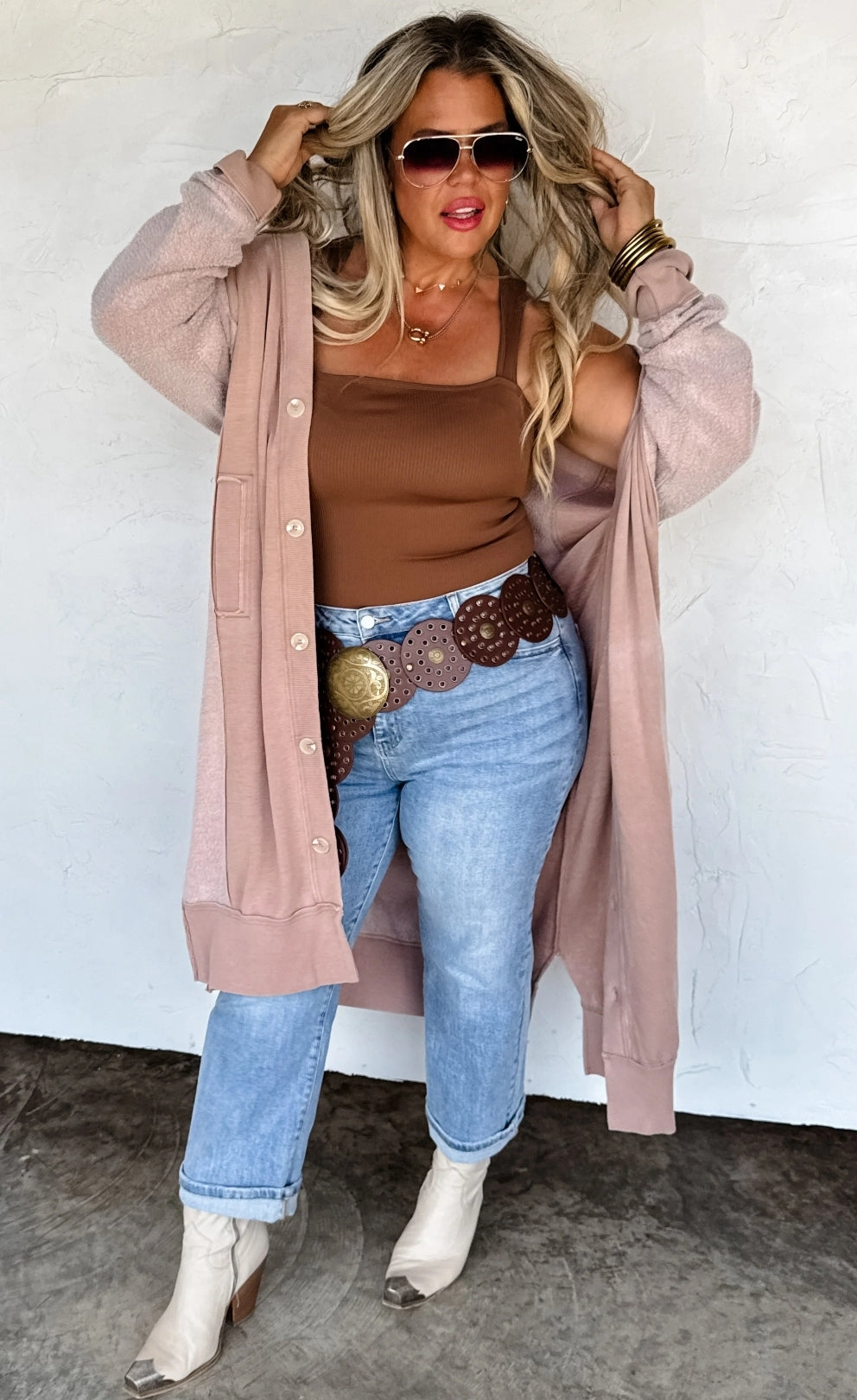 Sweatshirt Cardigans! 2 colors!