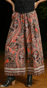 Paisley Print Bohemian Pants!