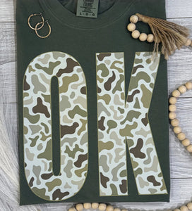 Camo OK. Tee!