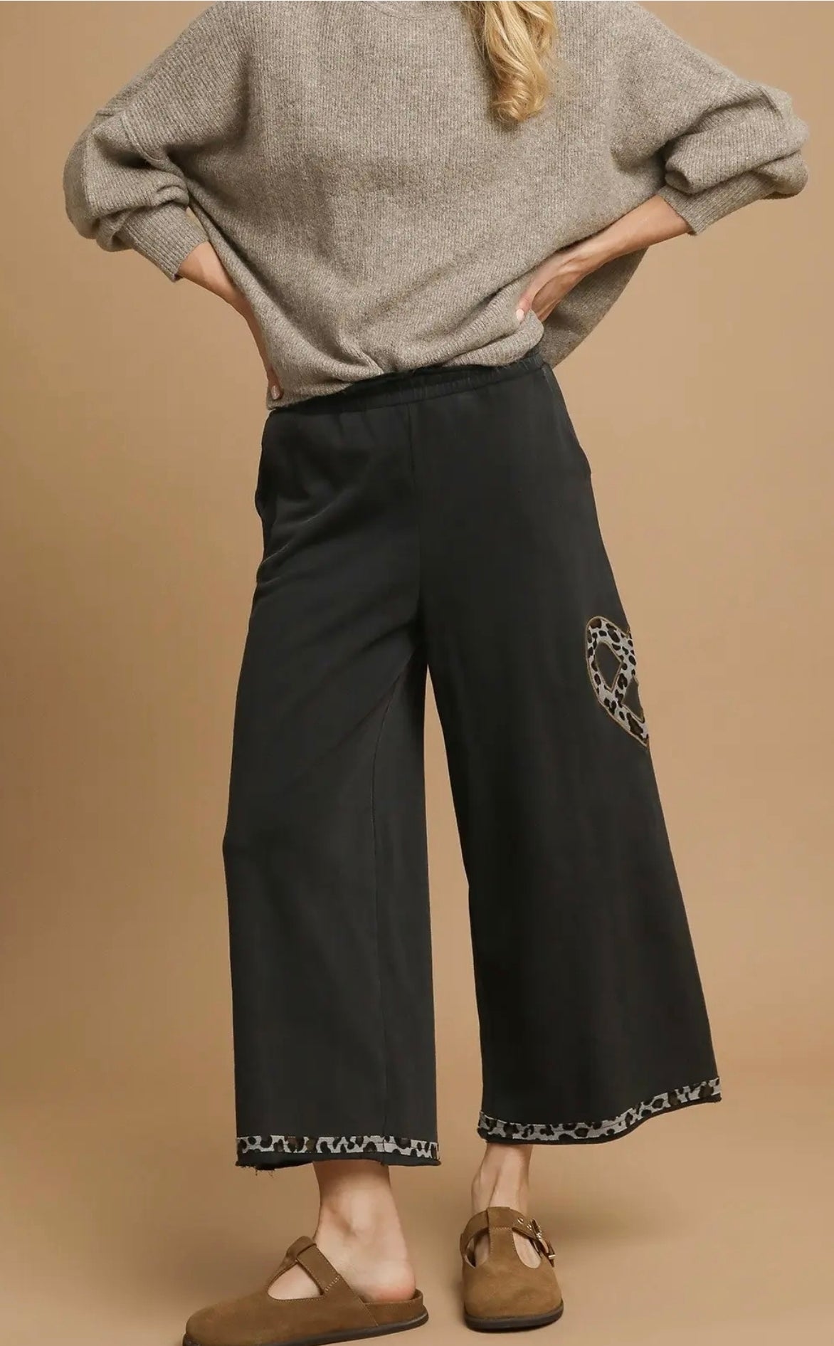 Leopard Applique Pants!