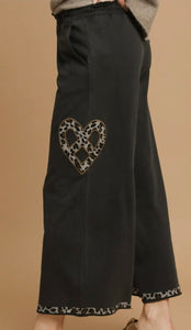 Leopard Applique Pants!