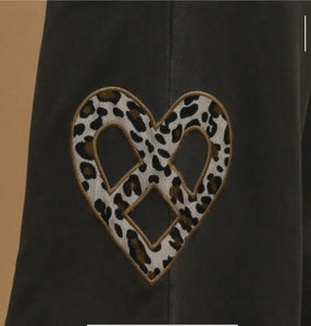 Leopard Applique Pants!