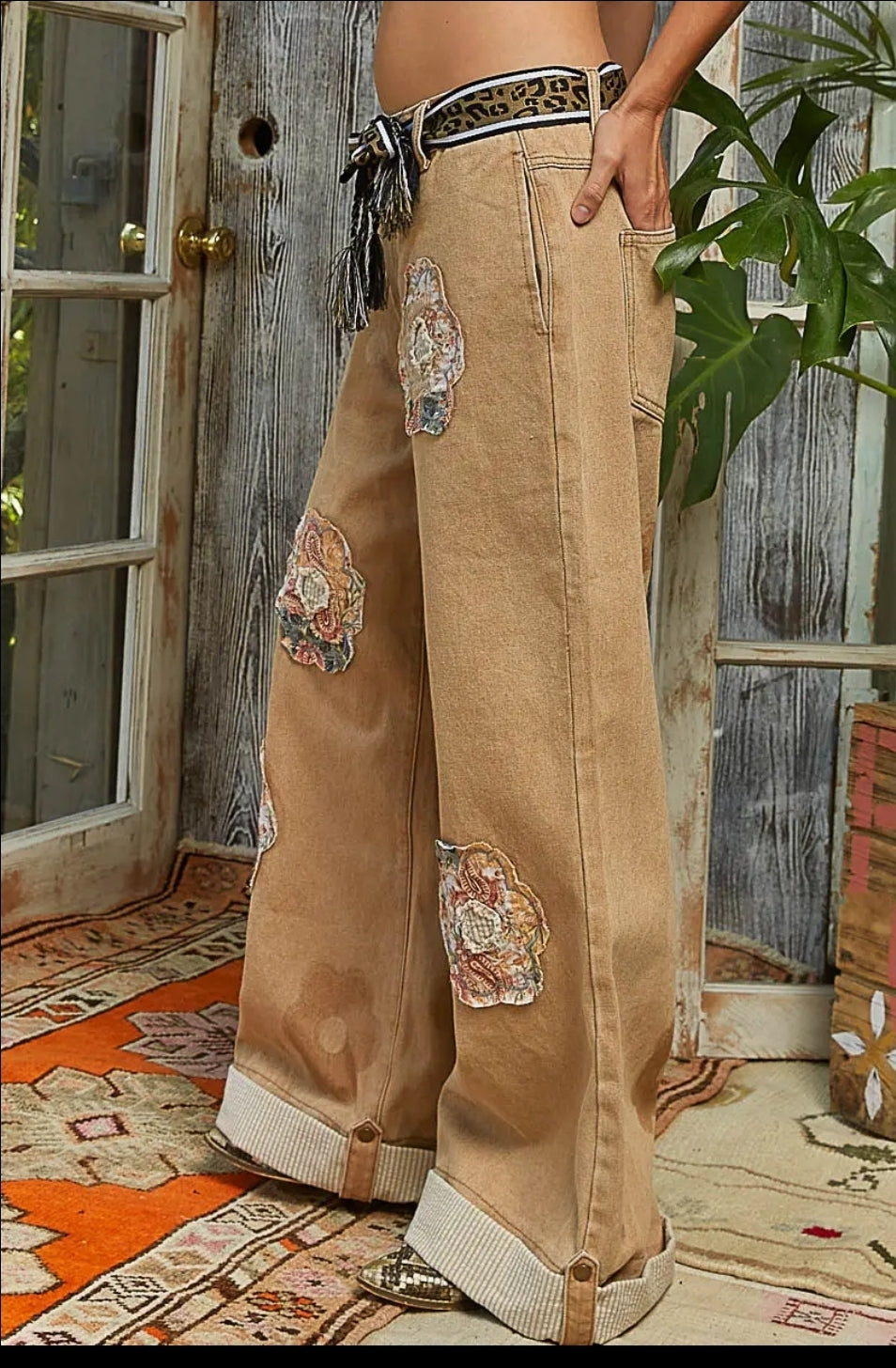 Parchwork Relaxed Jeans!