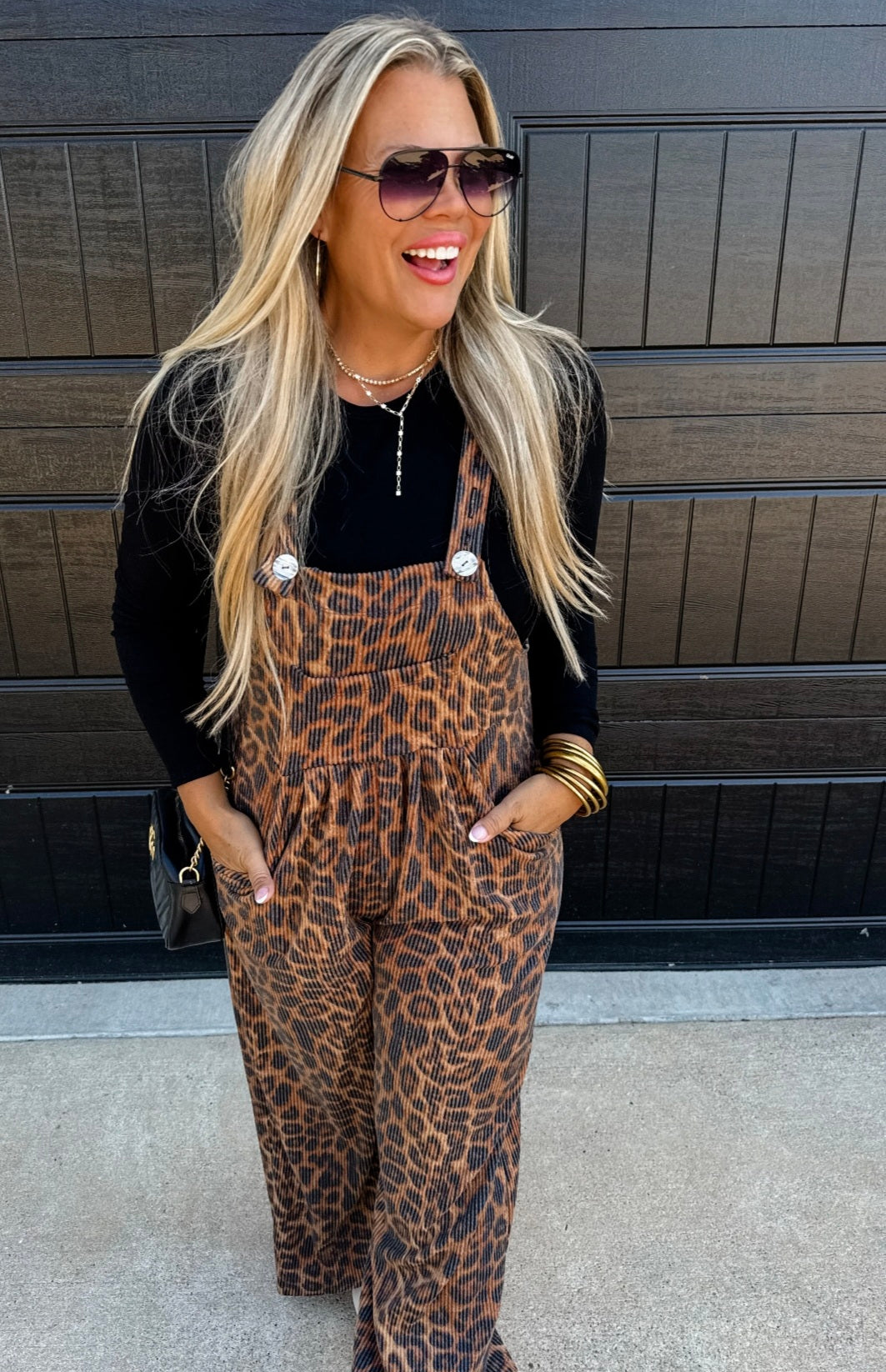 Cheetah Boho Overalls!