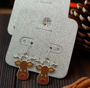 Dainty Reindeer Earrings!