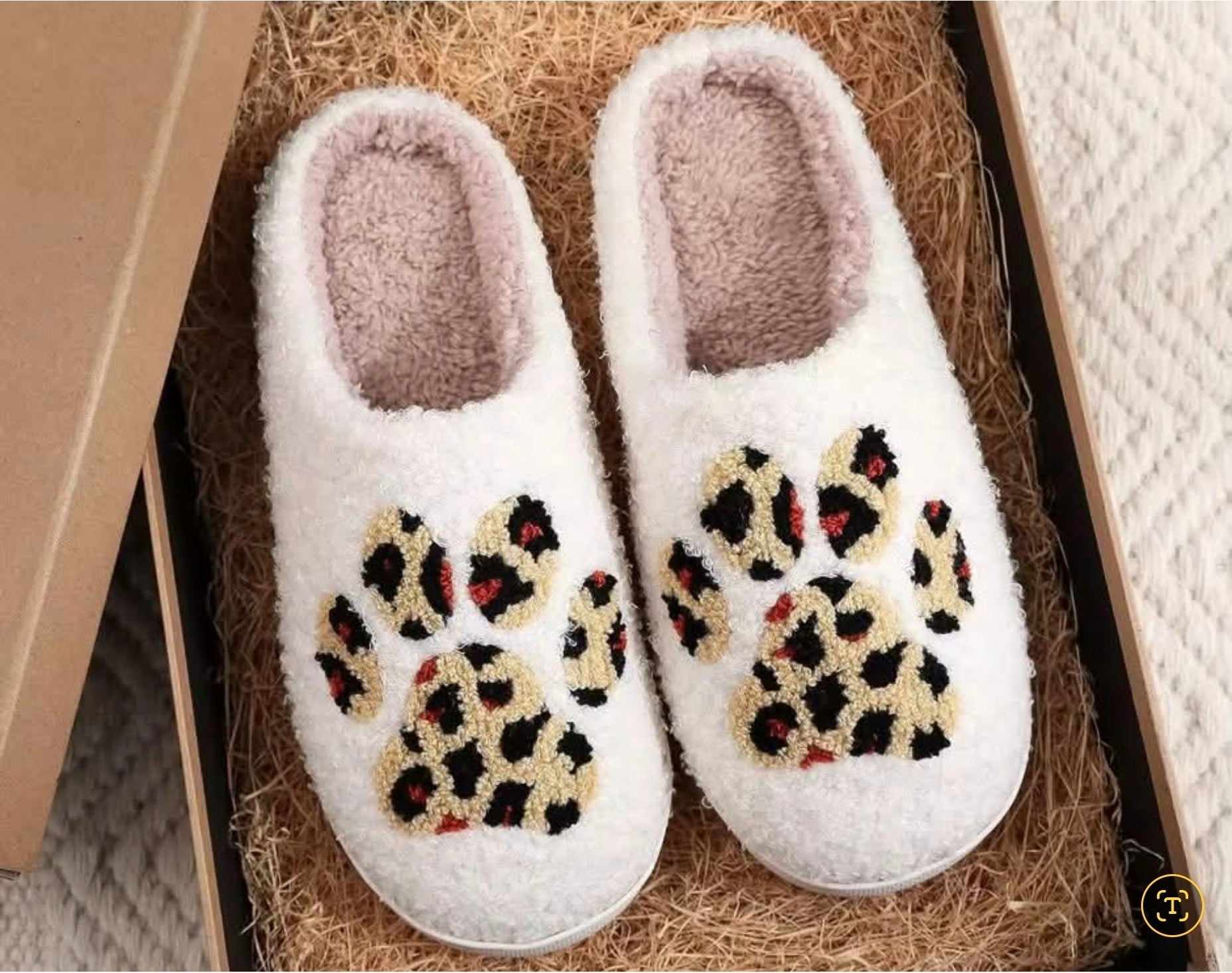 Paw Print House Shoes!