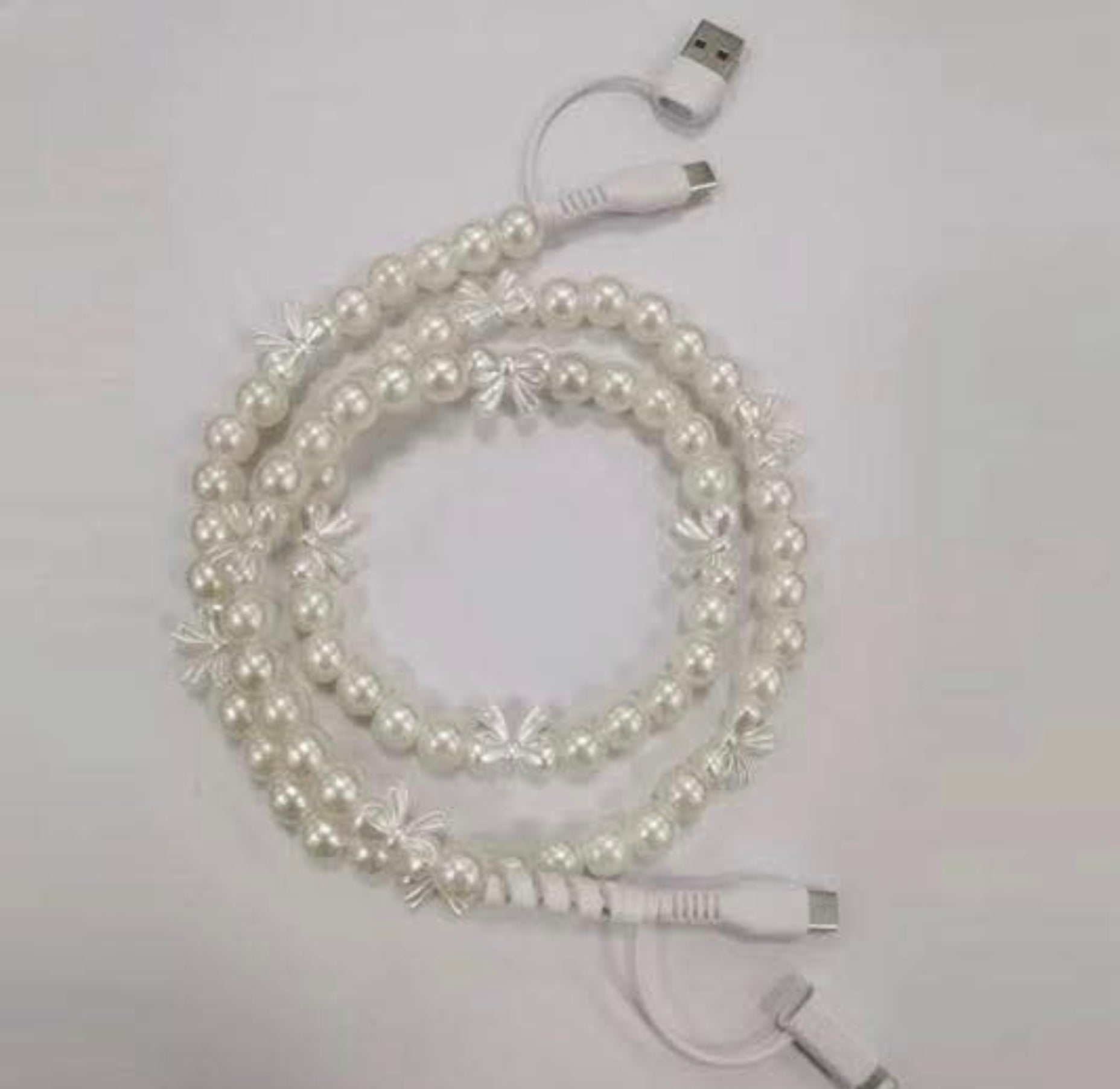 Beaded Lightning Chargers! 4 colors!