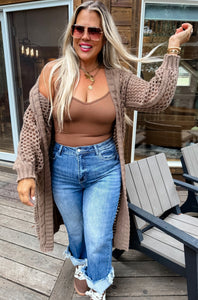 Chunky Knit Cardigan!