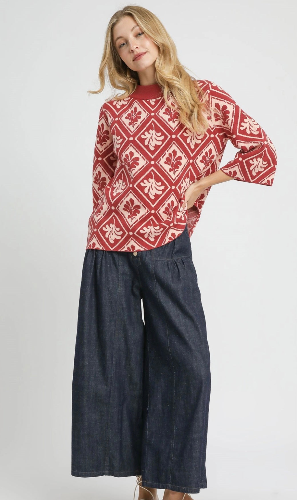 Dark Denim Palazzo Pants!