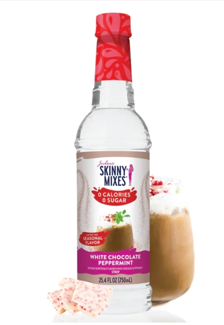 White Chocolate Peppermint Syrup!