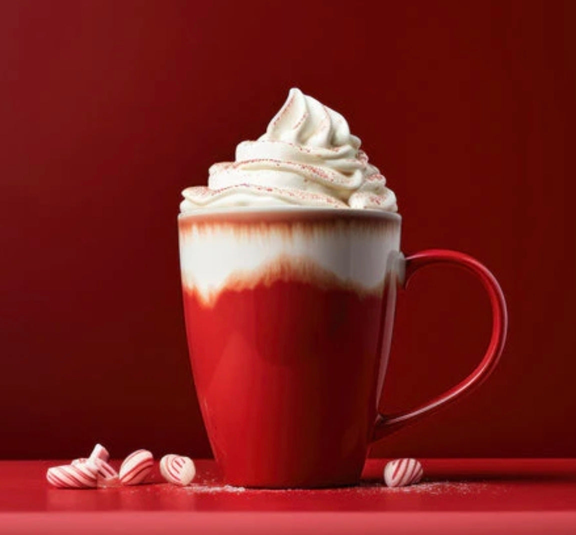 White Chocolate Peppermint Syrup!