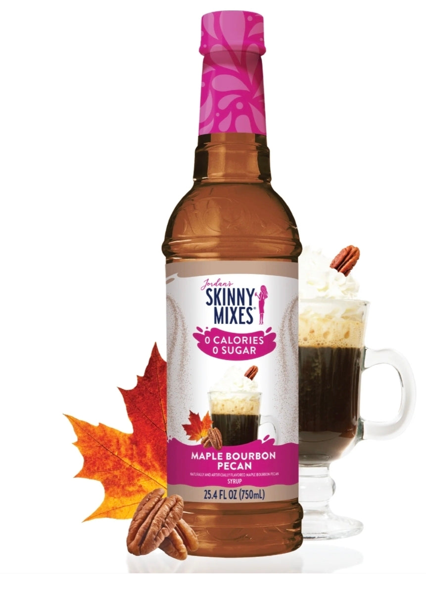 Maple Bourbon Pecan Syrup!