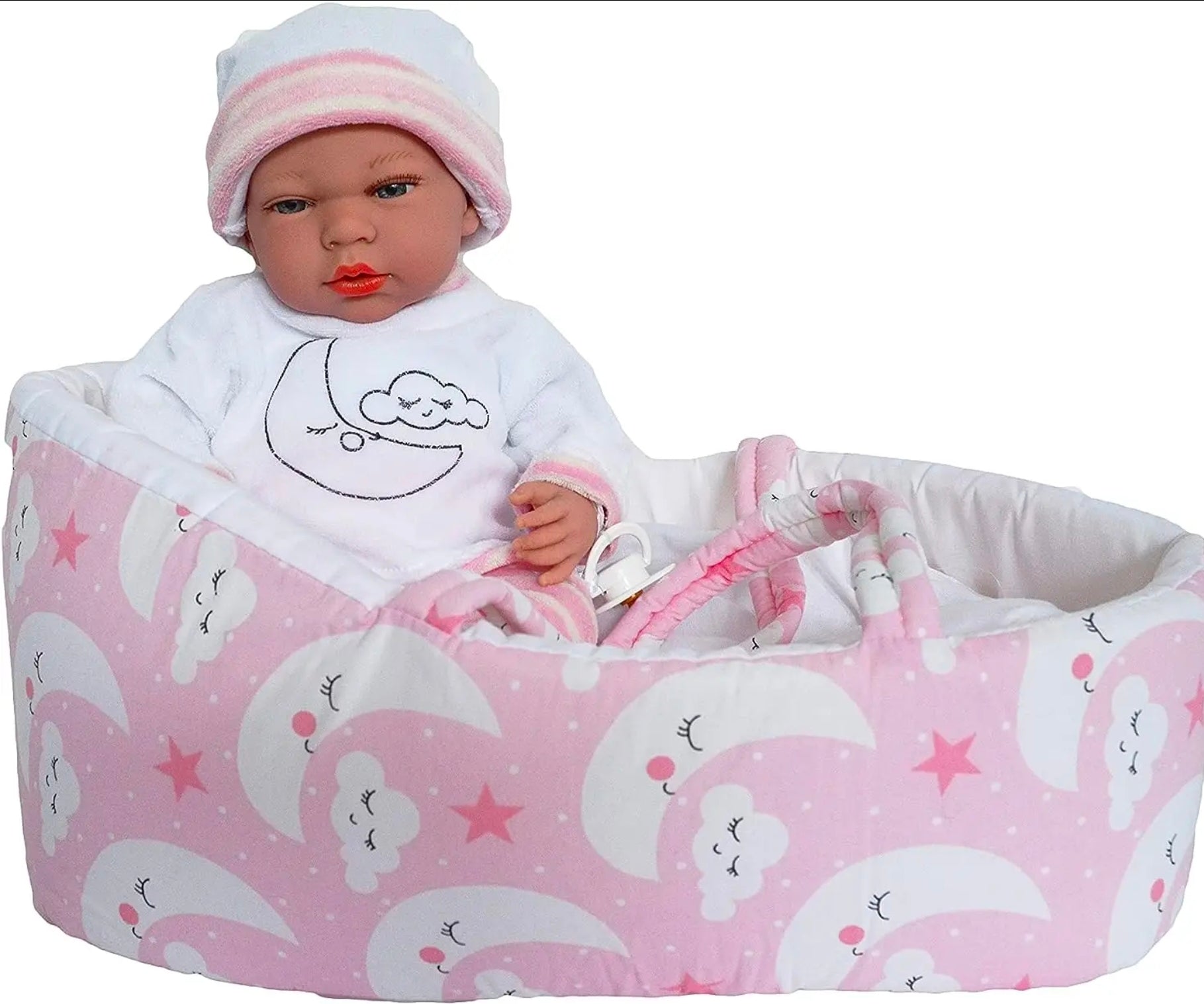 Reborn Baby with Moon Bassinet!