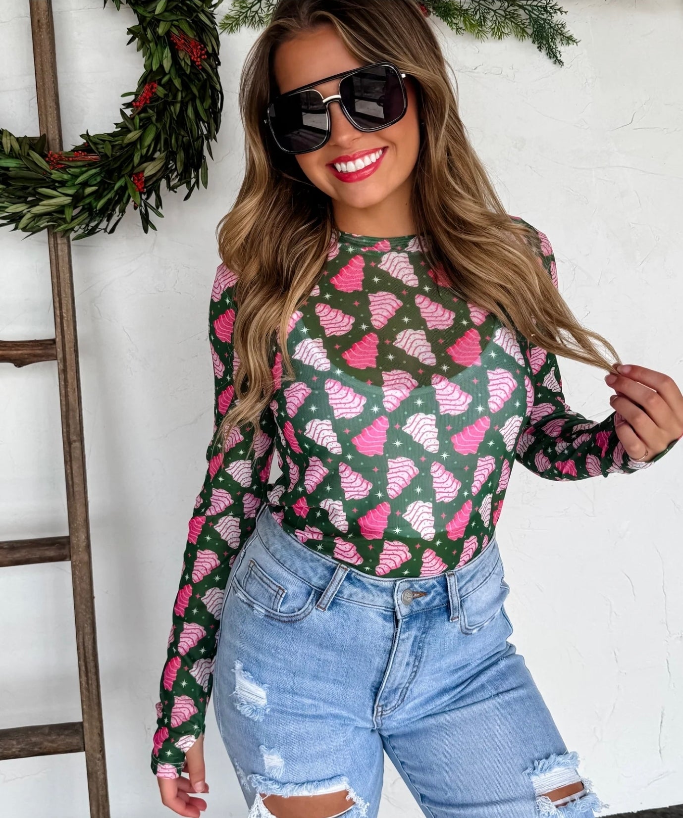 Cake Trees Mesh Shirt!