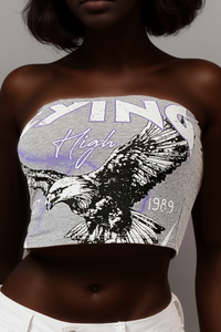 Graphic tube Top!