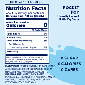 Sugar Free Rocket Pop Syrup !