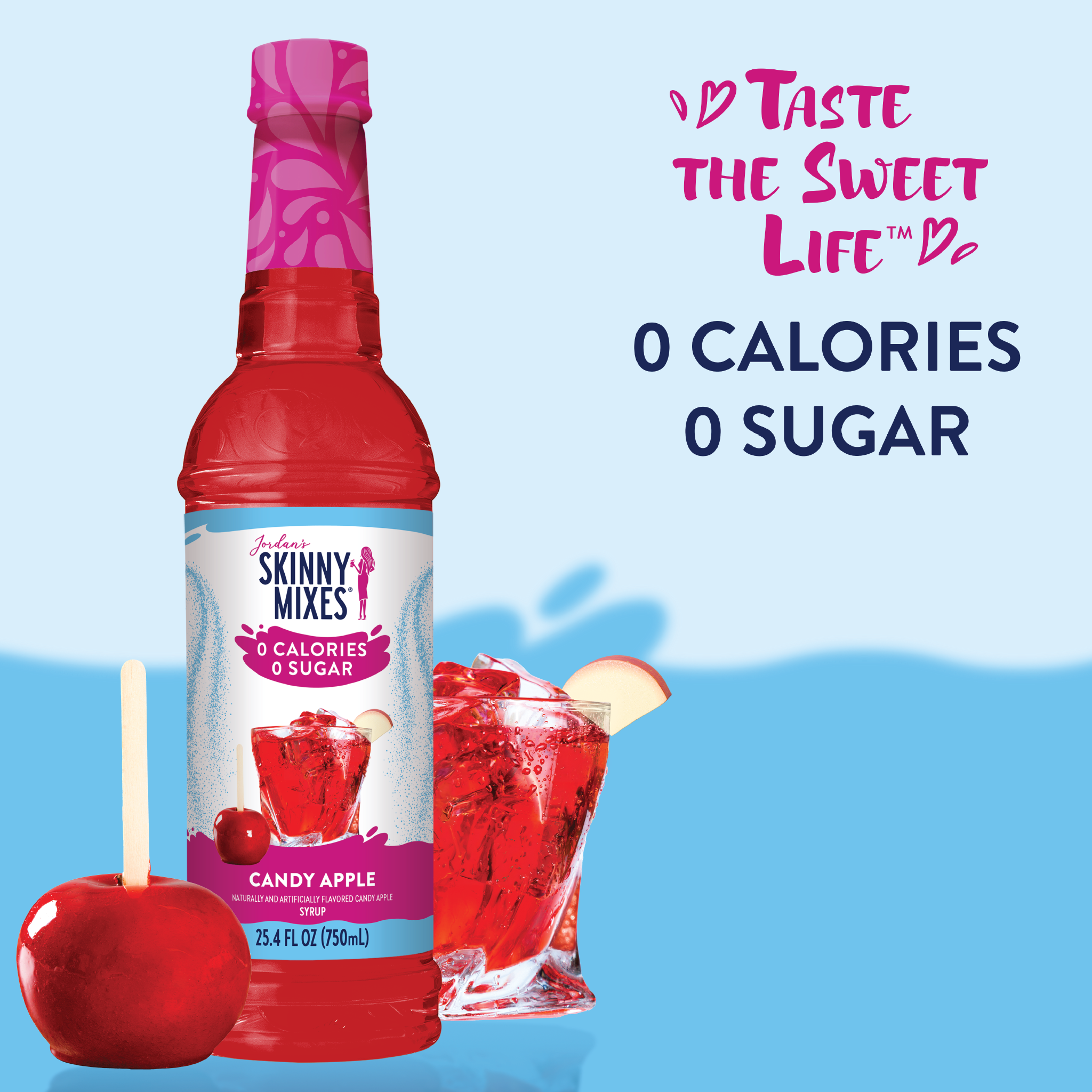 Sugar Free Candy Apple Flavor Infusion Syrup!