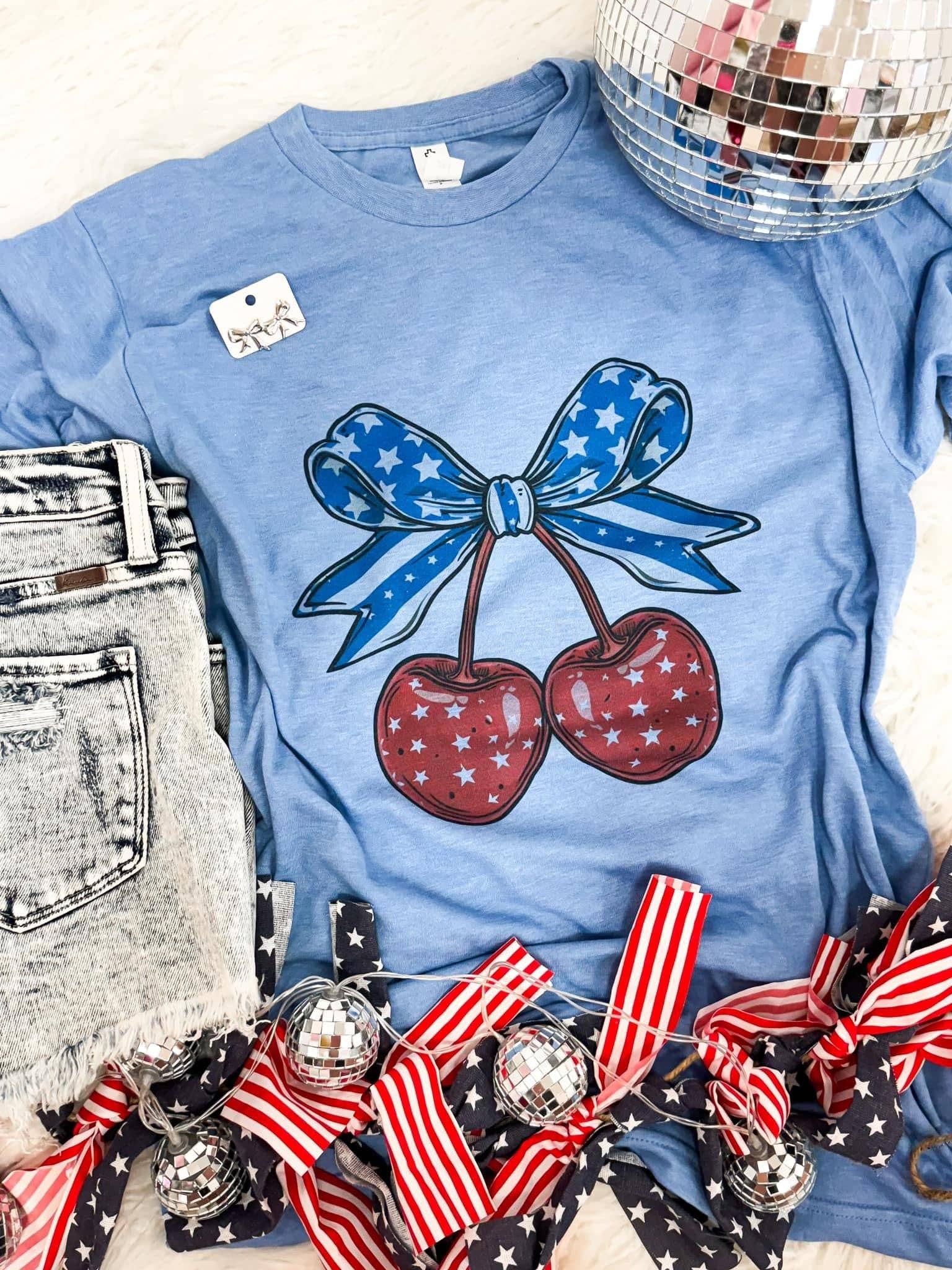 Patriotic Cherry Tee!