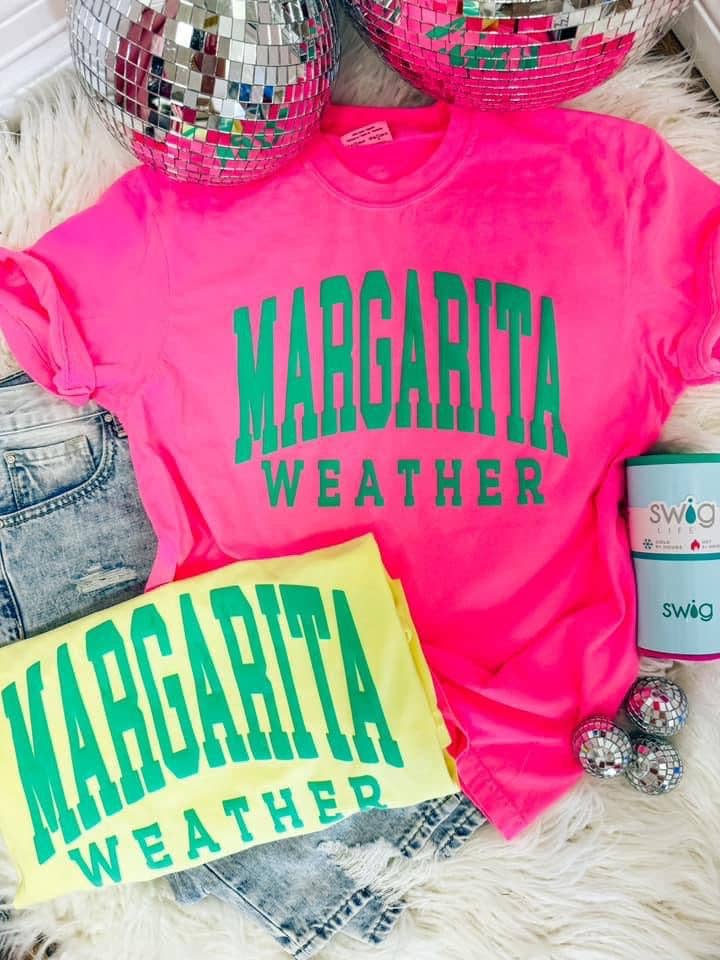 Margarita Weather Puff Tee!