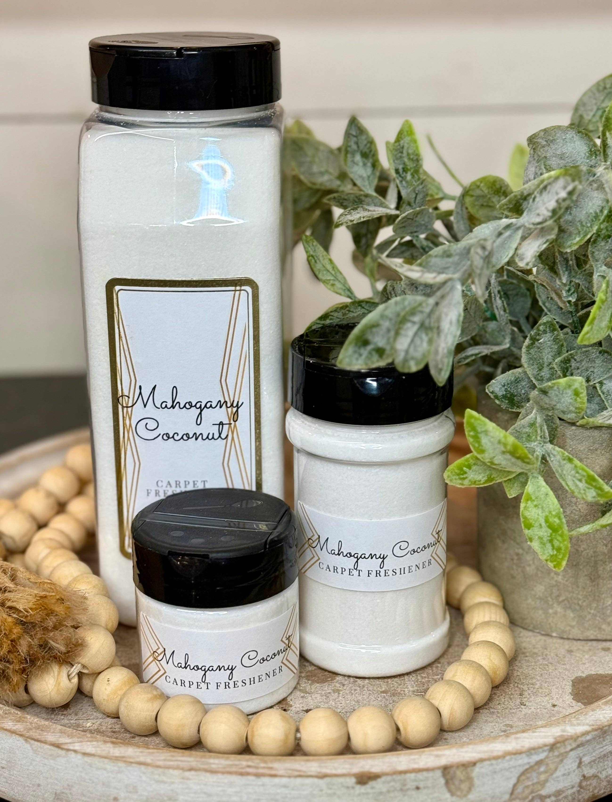 Mahogany Coconut Luxury Carpet Freshener!