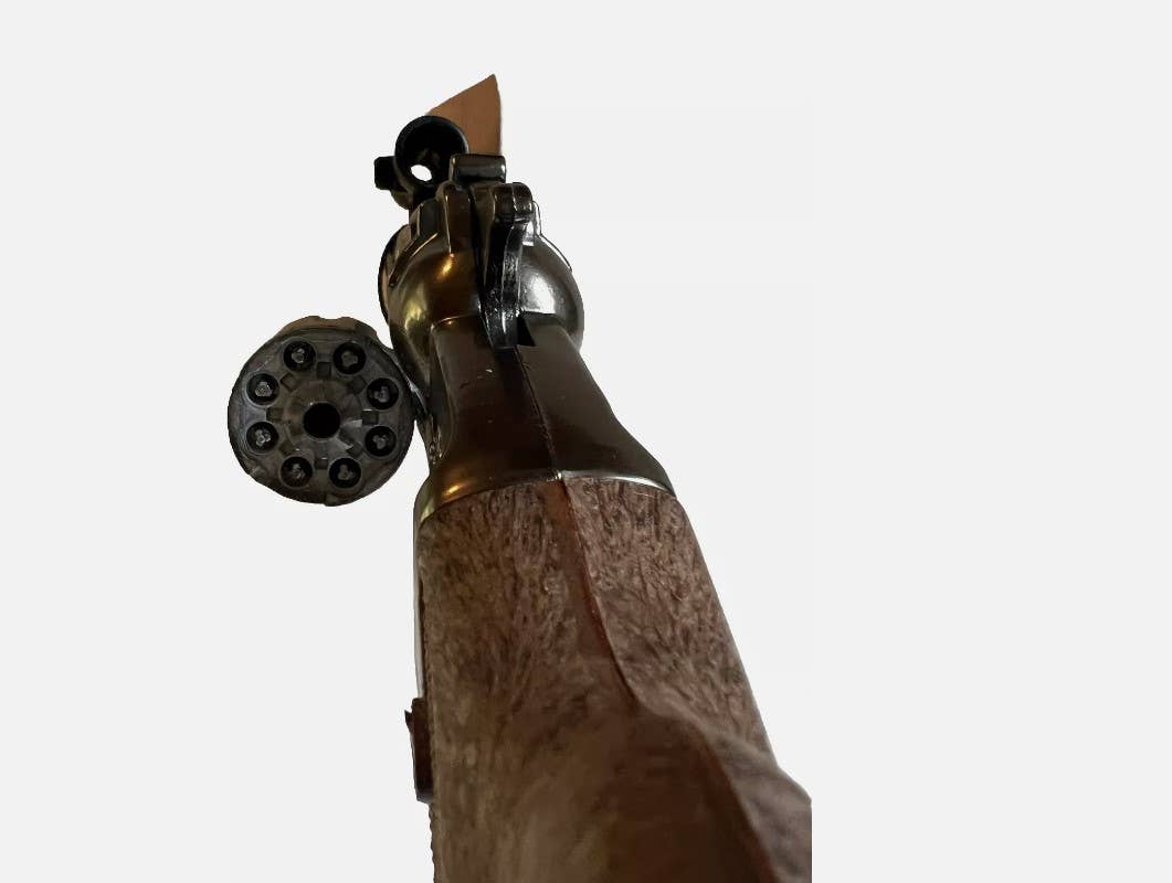 Kid's Classic Cowboy Ranger 8-Shot Revolver Rifle with Scope!