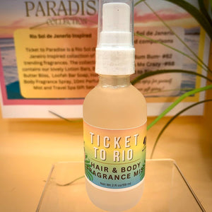 Ticket to Rio Hair & Body Spray! Type 40