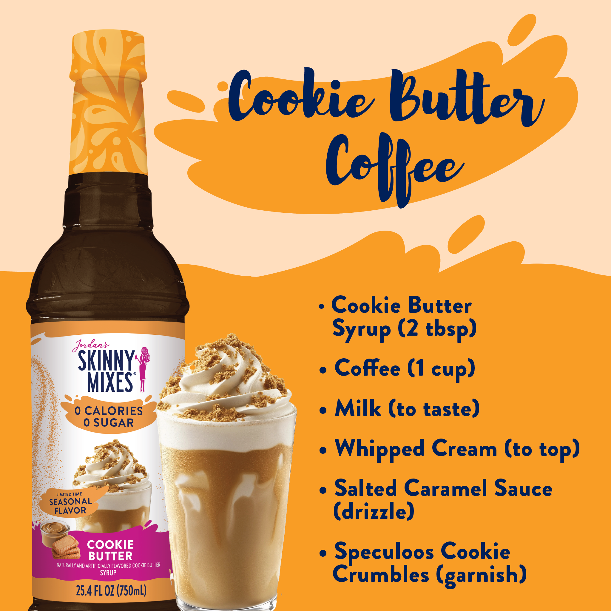 Sugar Free Cookie Butter Syrup!