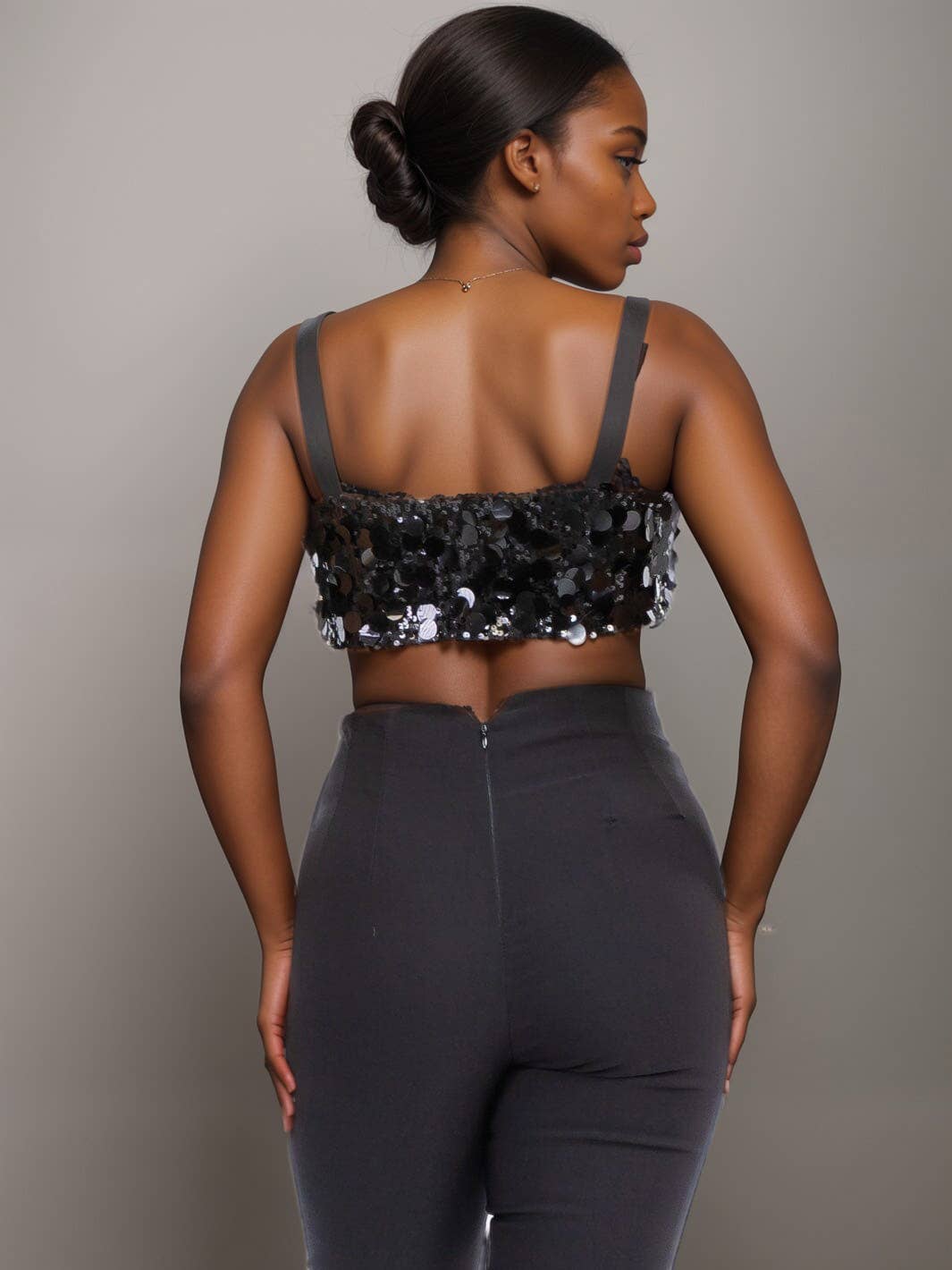 Sequins Crop Top!