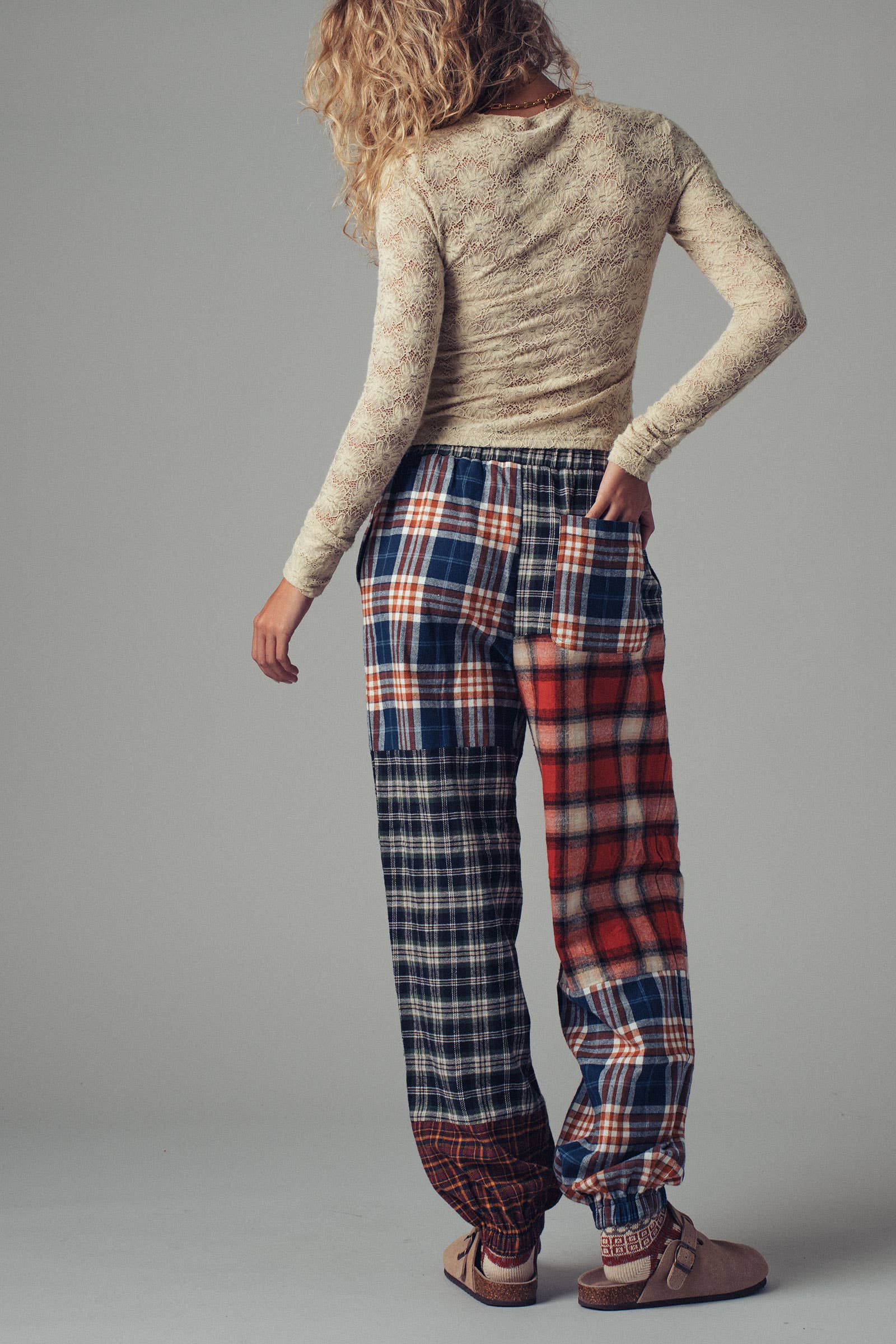 Boho Flannel Joggers!