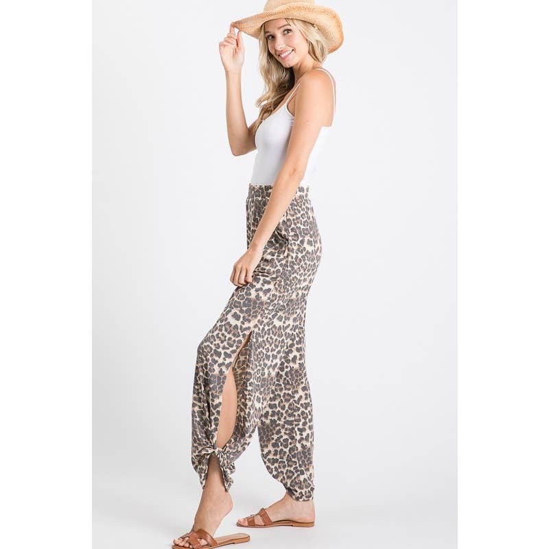 Cheetah Split Side Pants!