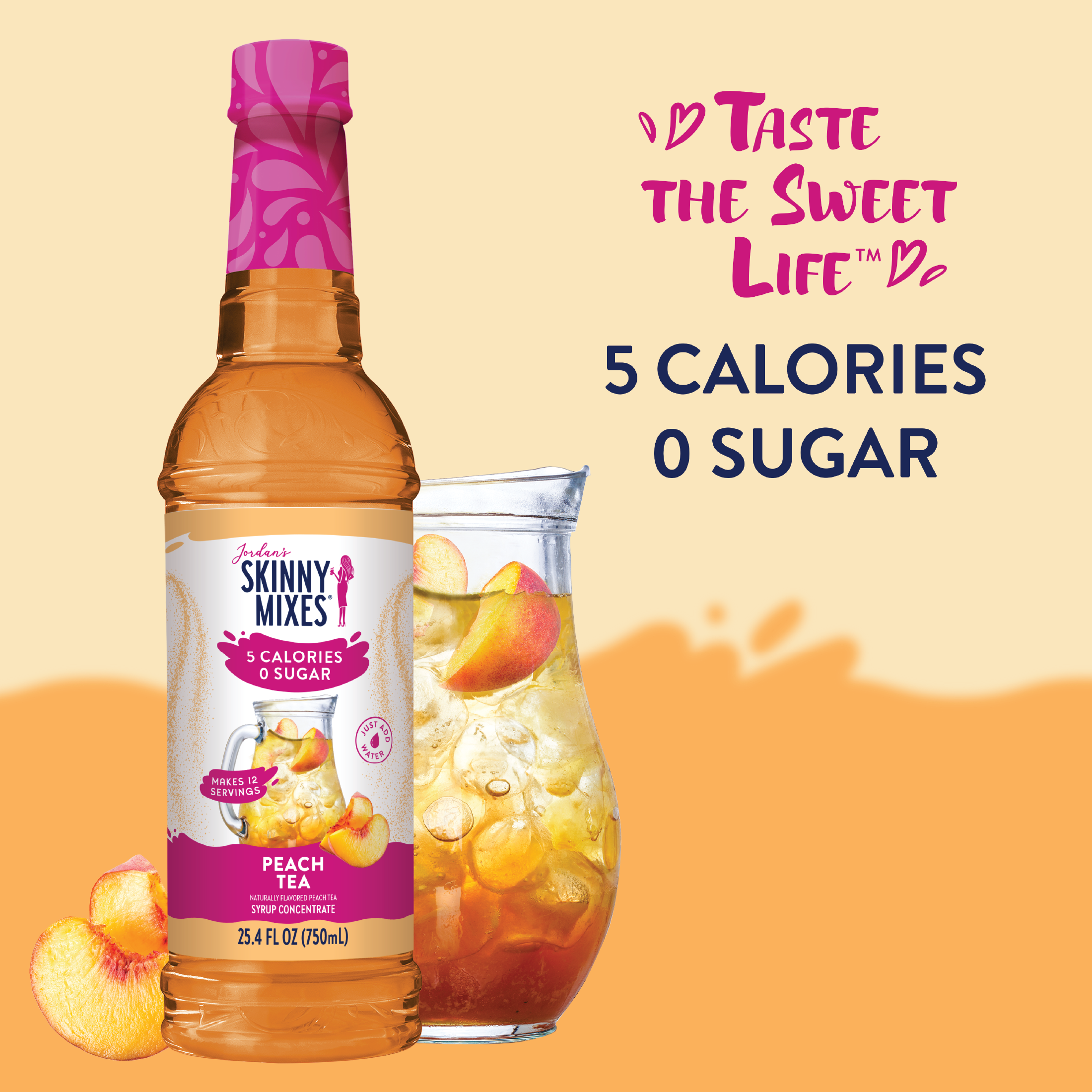 Sugar Free Peach Tea Syrup!