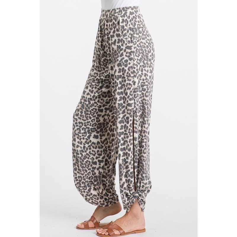 Cheetah Split Side Pants!