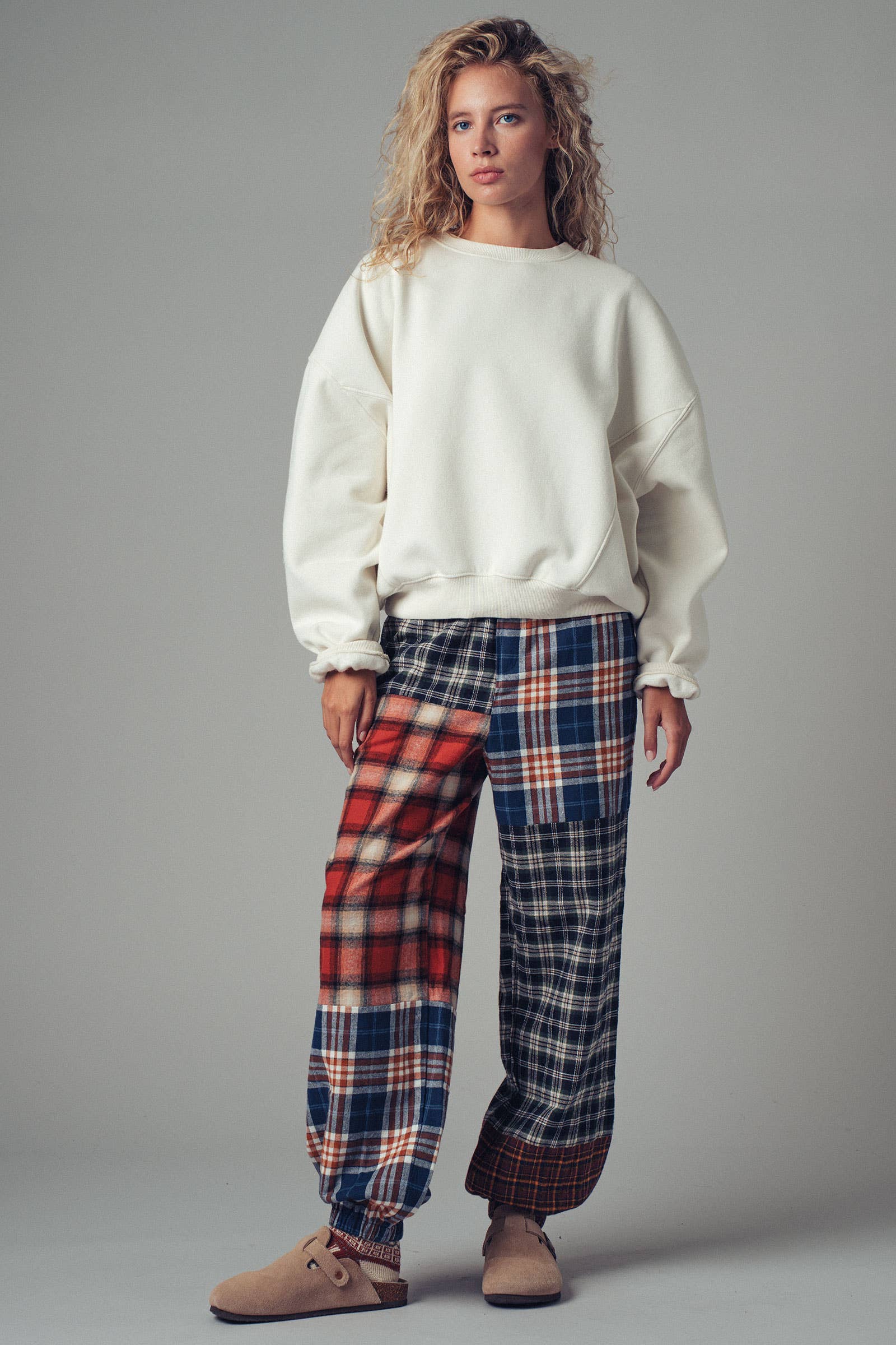 Boho Flannel Joggers!