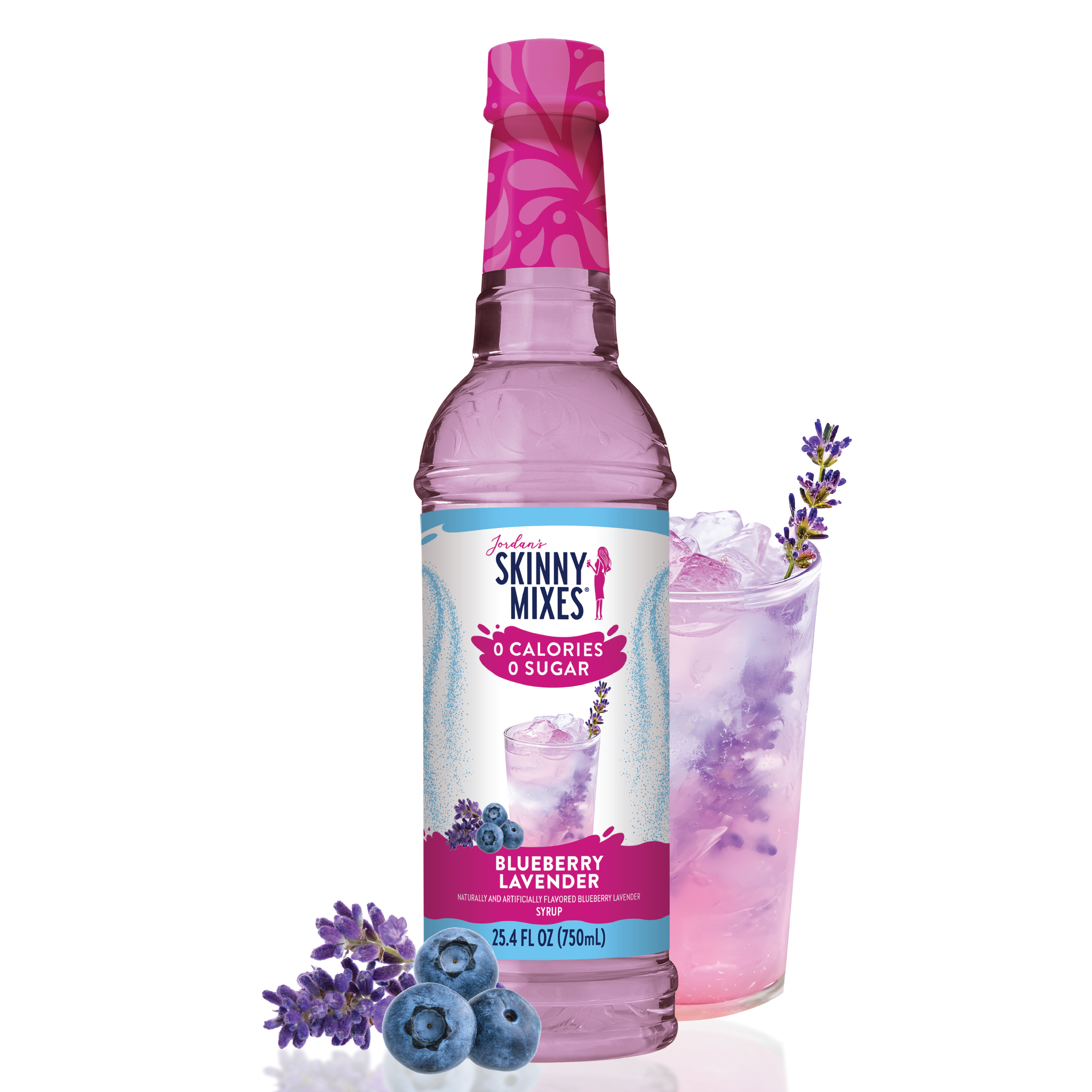Sugar Free Blueberry Lavender Flavor Infusion Syrup!