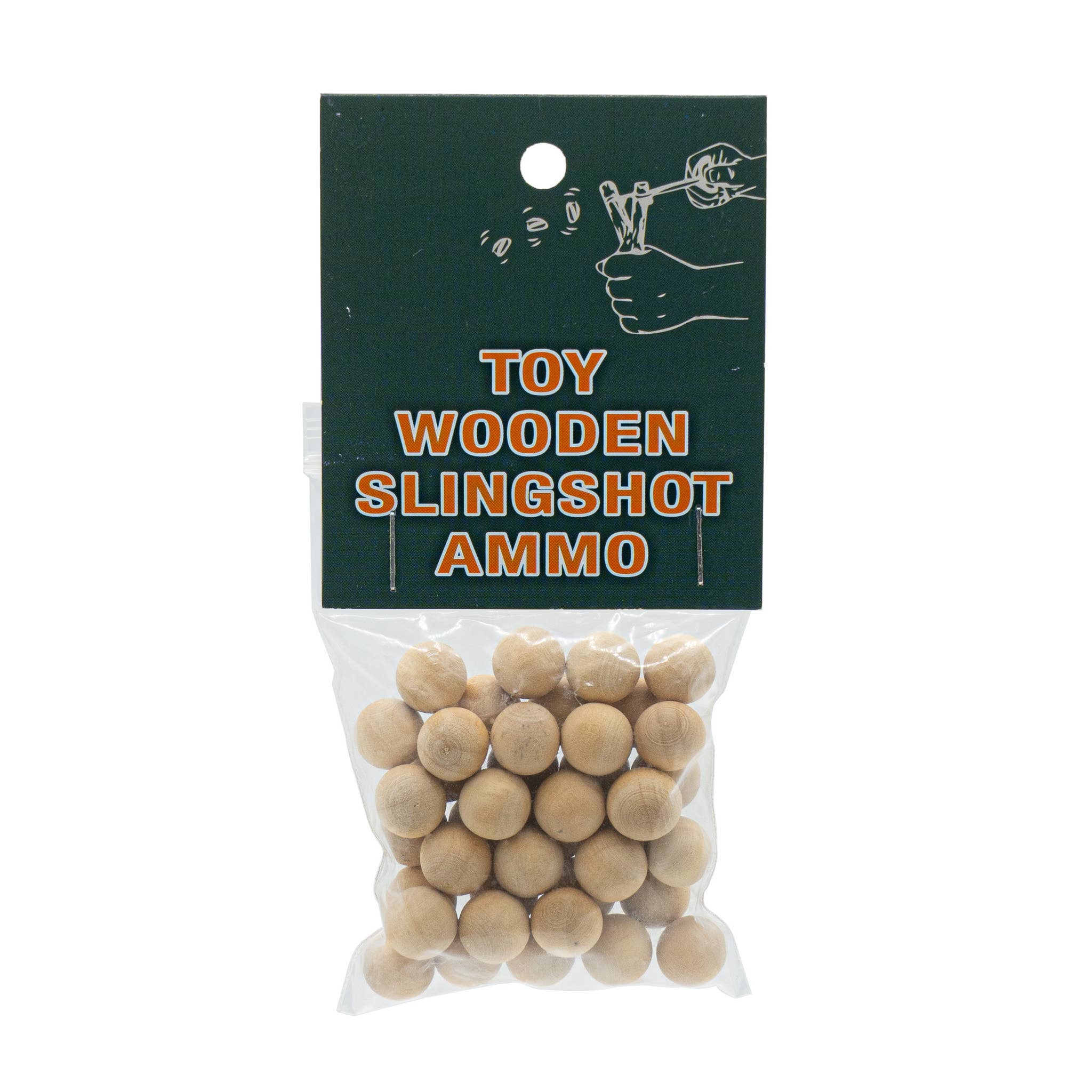 Toy Wooden Slingshot Ammo!